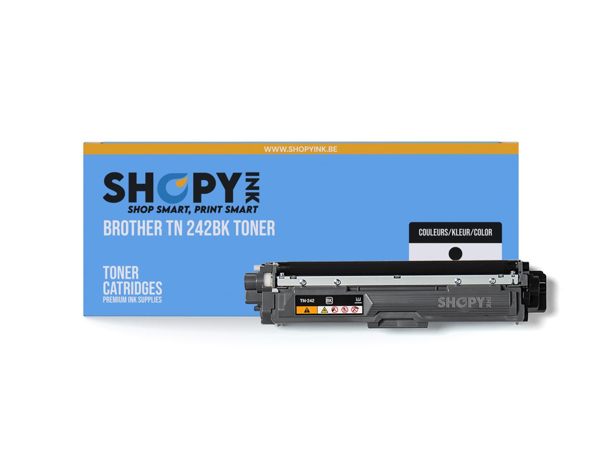Brother TN-242 Zwart – Brother TN-242 (TN-242BK) – Toner Zwart Compatibel – ShopyInk België