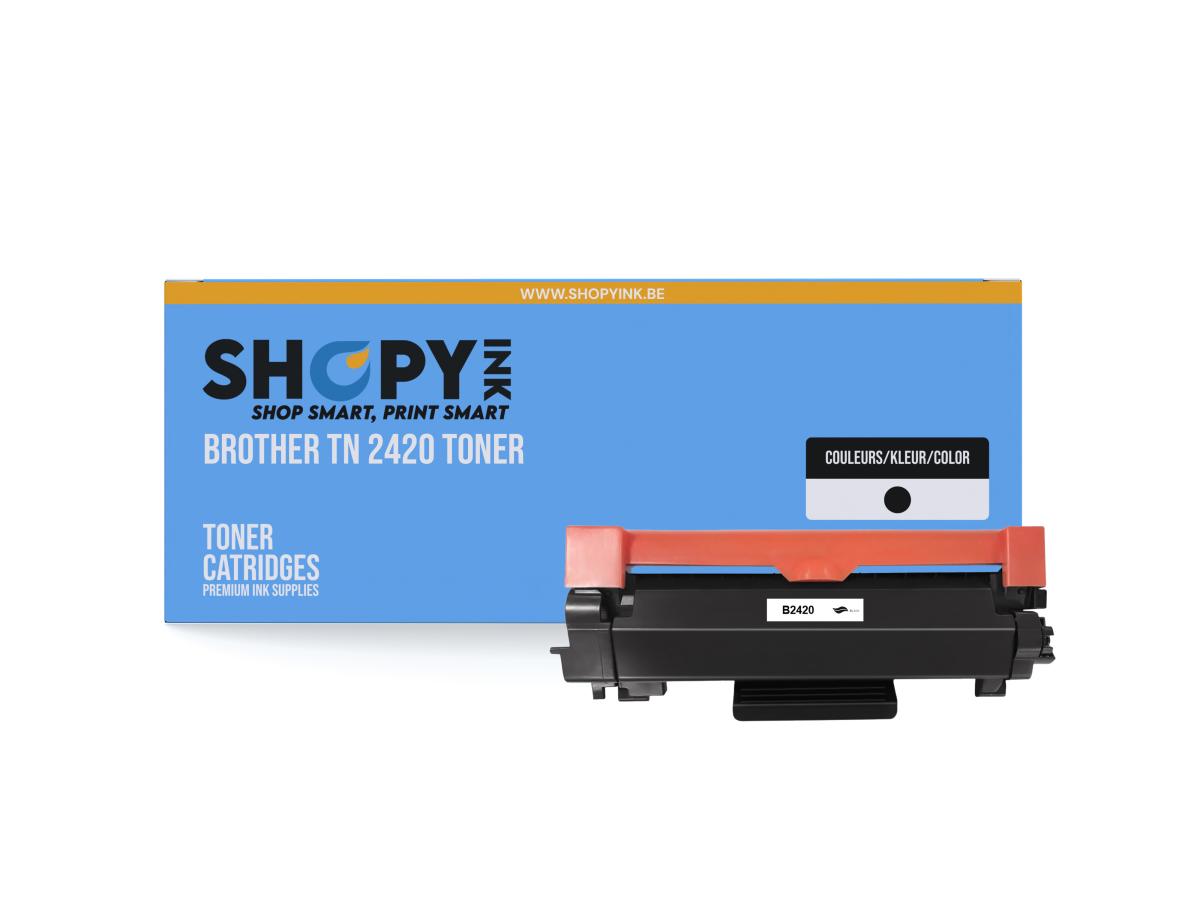 Brother TN-2420 Zwart – Brother TN-2420 (TN-2420) – Toner Zwart Compatibel – ShopyInk België