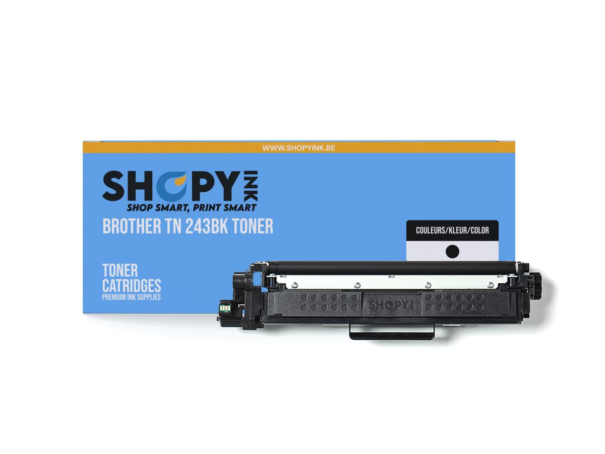 Brother TN-243 Zwart – Brother TN-243 (TN-243BK) – Toner Zwart Compatibel – ShopyInk België
