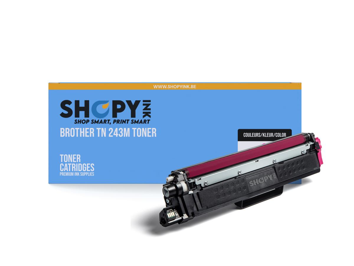 Brother TN-243 Magenta – Brother TN-243 (TN-243M) – Toner Magenta Compatibel – ShopyInk België
