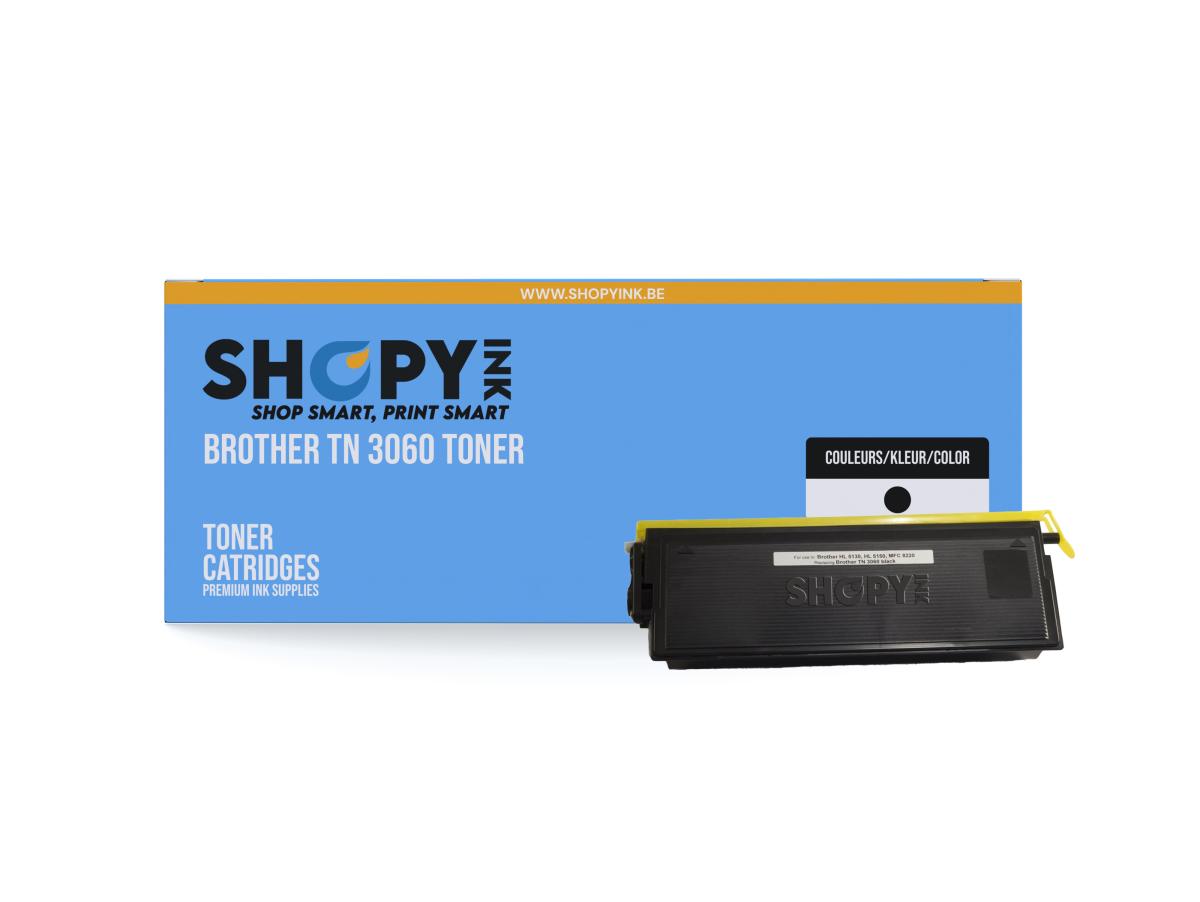 Brother TN-3060 Zwart – Brother TN-3060 (TN-3060) – Toner Zwart Compatibel – ShopyInk