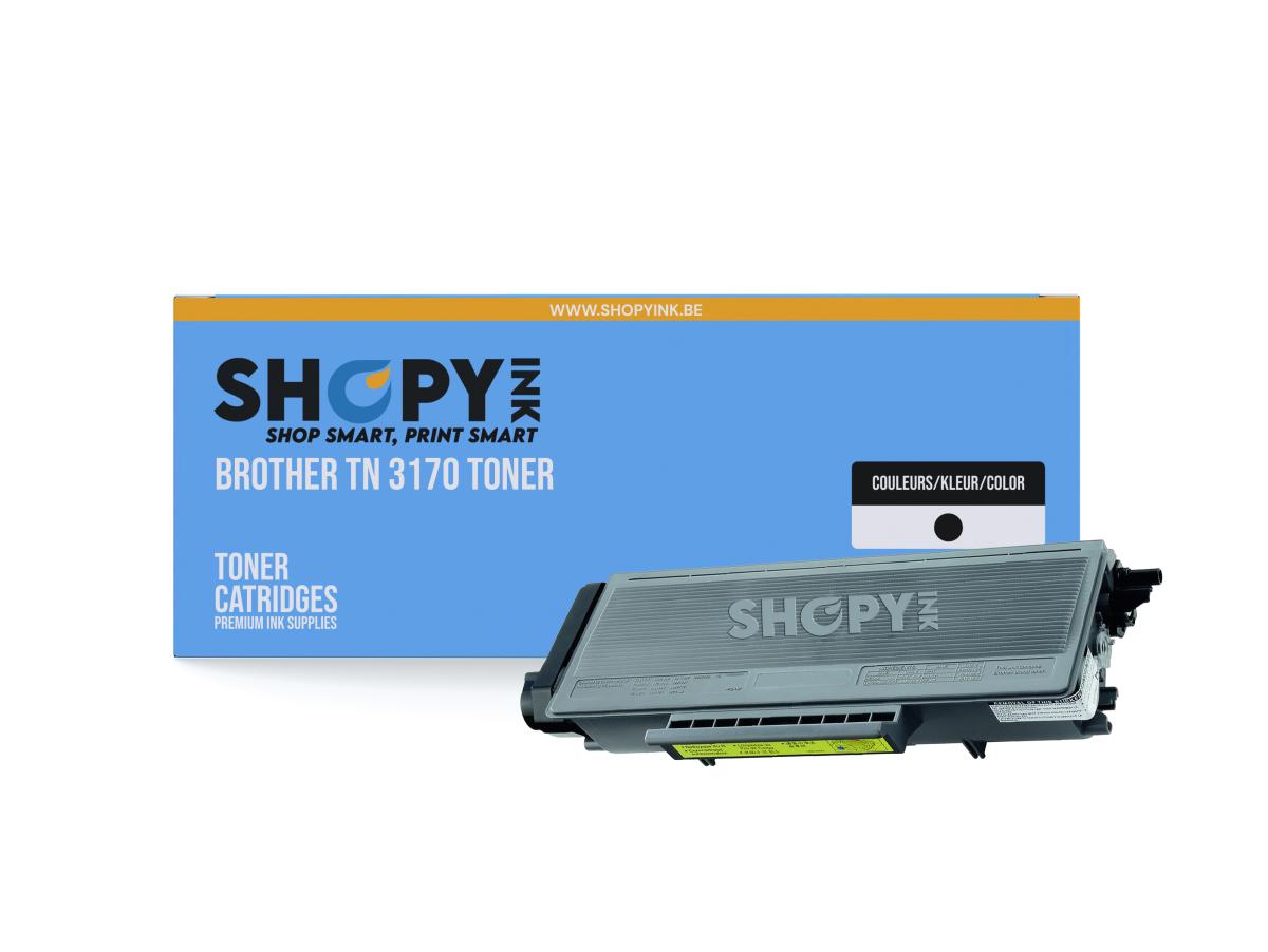 Brother TN-3170 Zwart – Brother TN-3170 (TN 3170) – Toner Zwart Compatibel – ShopyInk België