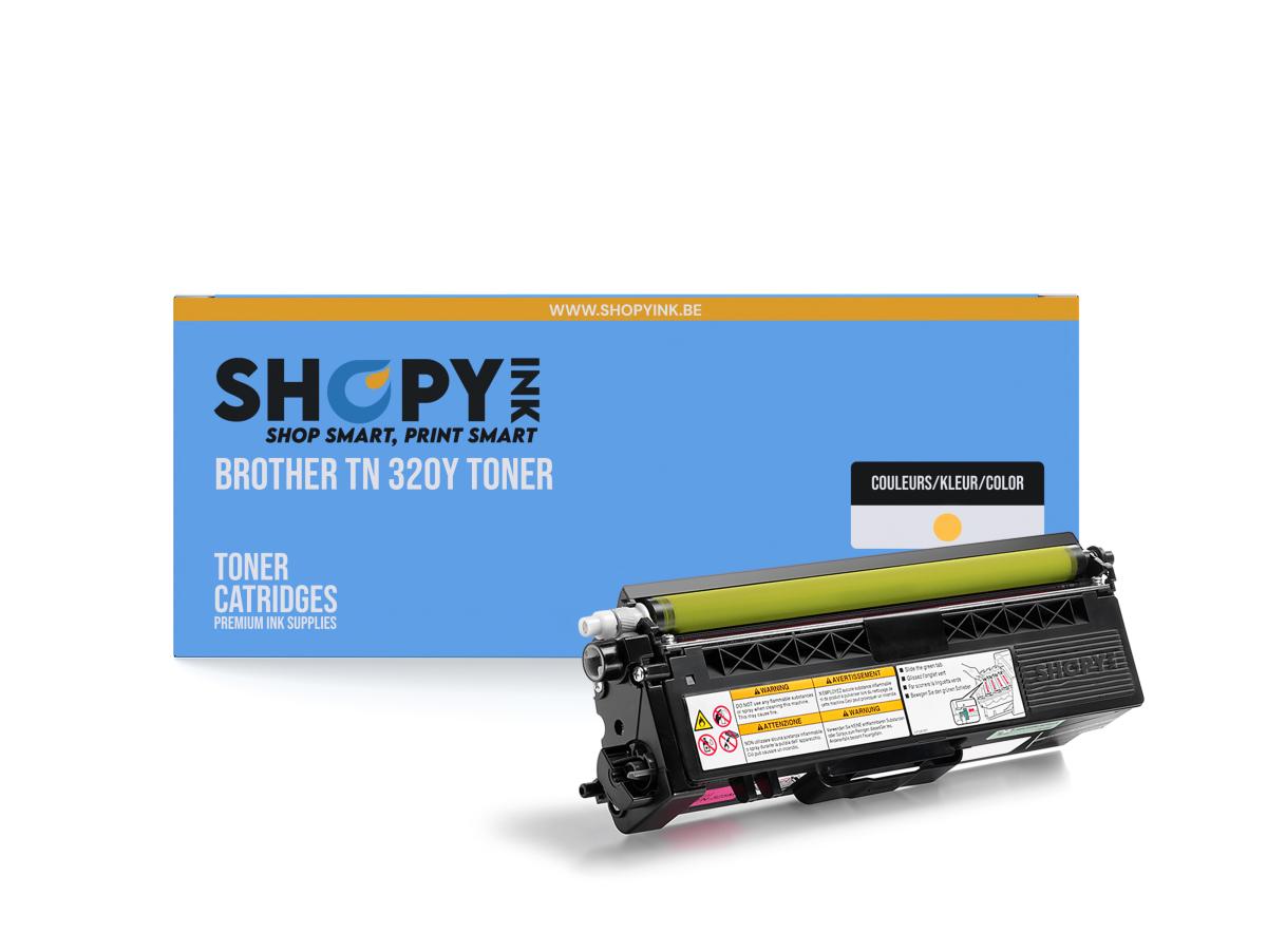 Brother TN-320 Geel – Brother TN-320 (TN-320Y) – Toner Geel Compatibel – ShopyInk België