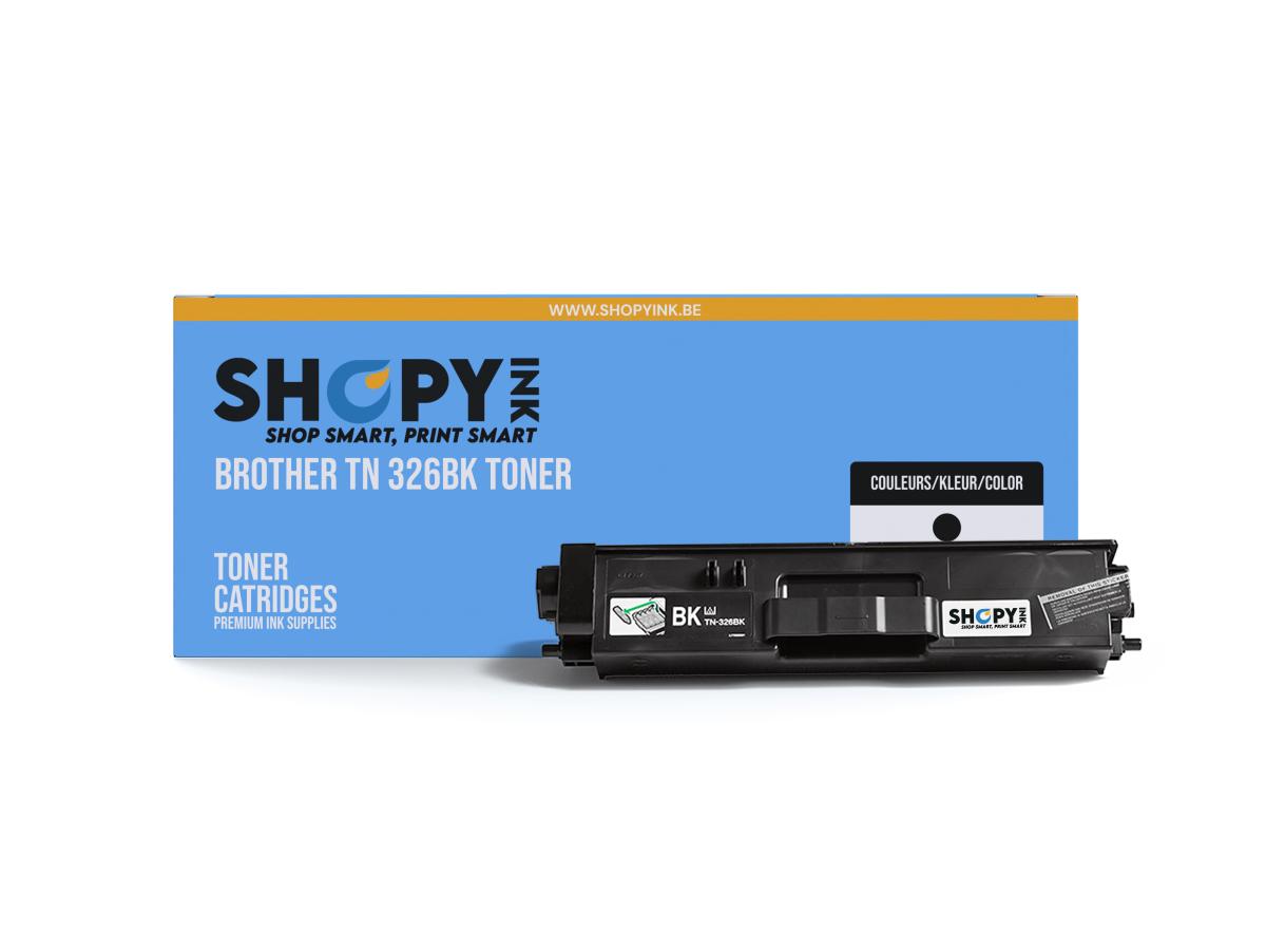 Brother TN-326 Zwart – Brother TN-326 (TN-326BK) – Toner Zwart Compatibel – ShopyInk België