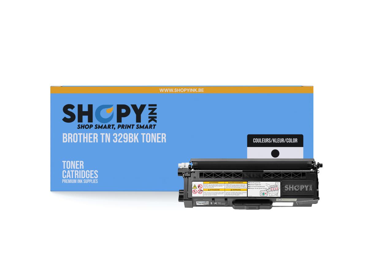 Brother TN-329 Zwart – Brother TN-329 (TN-329BK) – Toner Zwart Compatibel – ShopyInk België