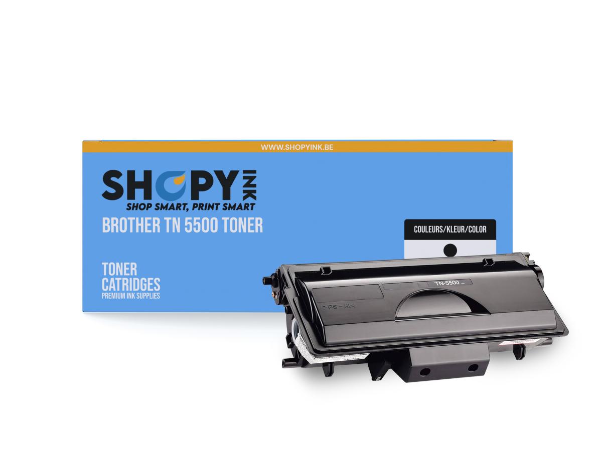 Brother TN-5500 Zwart – Brother TN-5500 (TN-5500) – Toner Zwart Compatibel – ShopyInk België