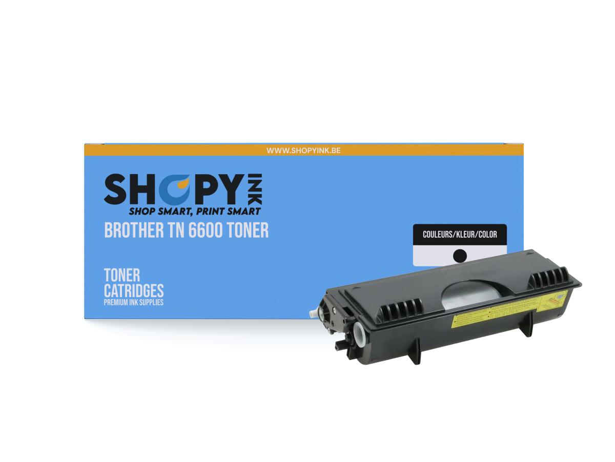 Brother TN-6600 Zwart – Brother TN-6600 (TN-6600) – Toner Zwart Compatibel – ShopyInk België
