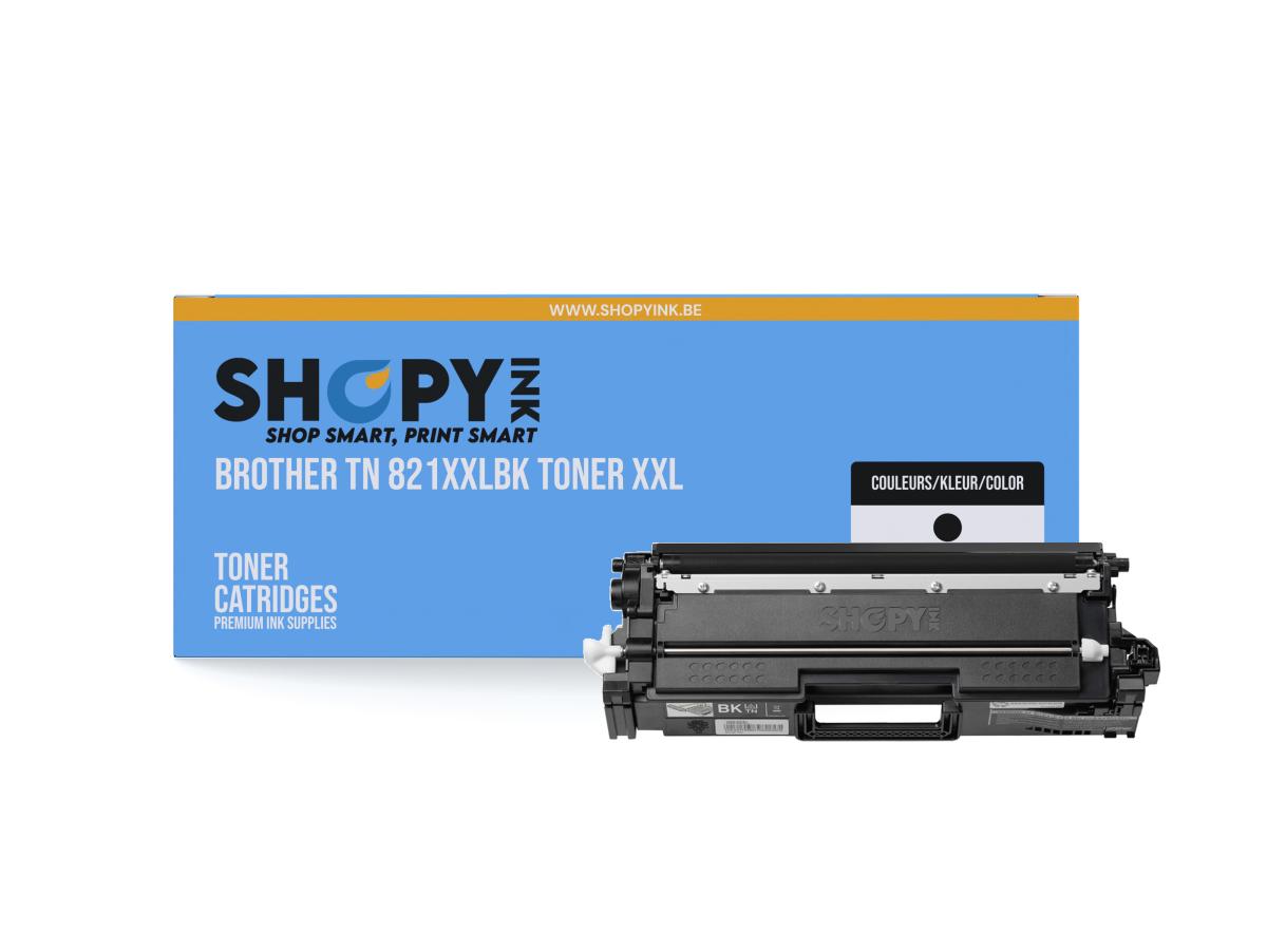 Brother TN-821 Zwart – Brother TN-821 XXL (TN-821XXLBK) – Toner Zwart Compatibel – ShopyInk België