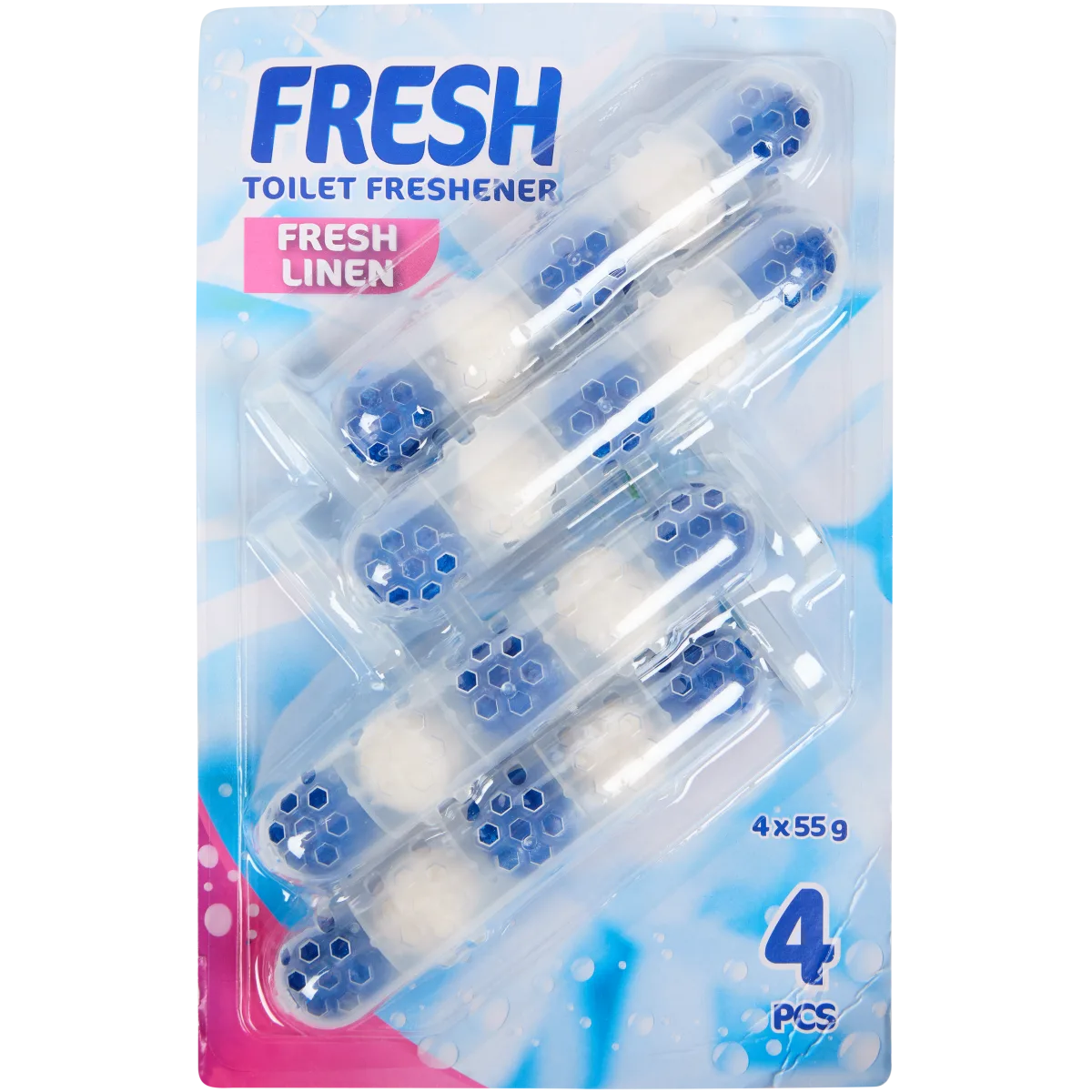 ShopyInk Wc-blokken – 4 pièces