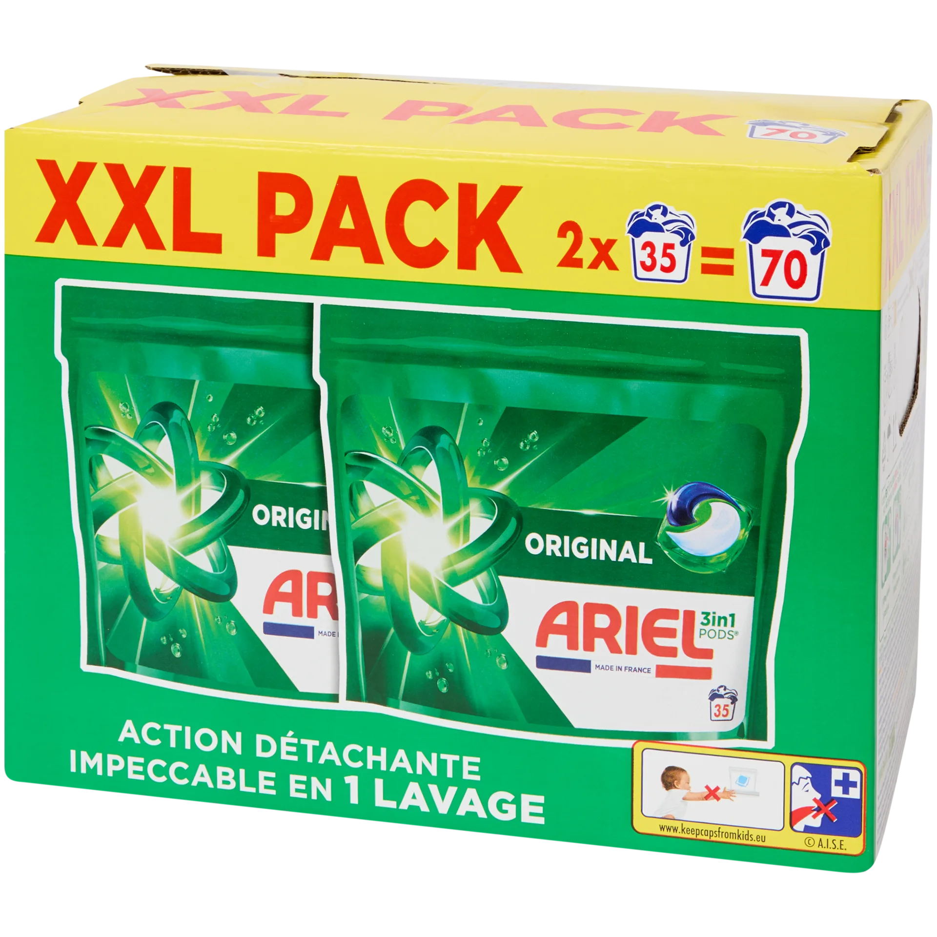 ShopyInk Wascapsules 3-in-1 XXL Ariel