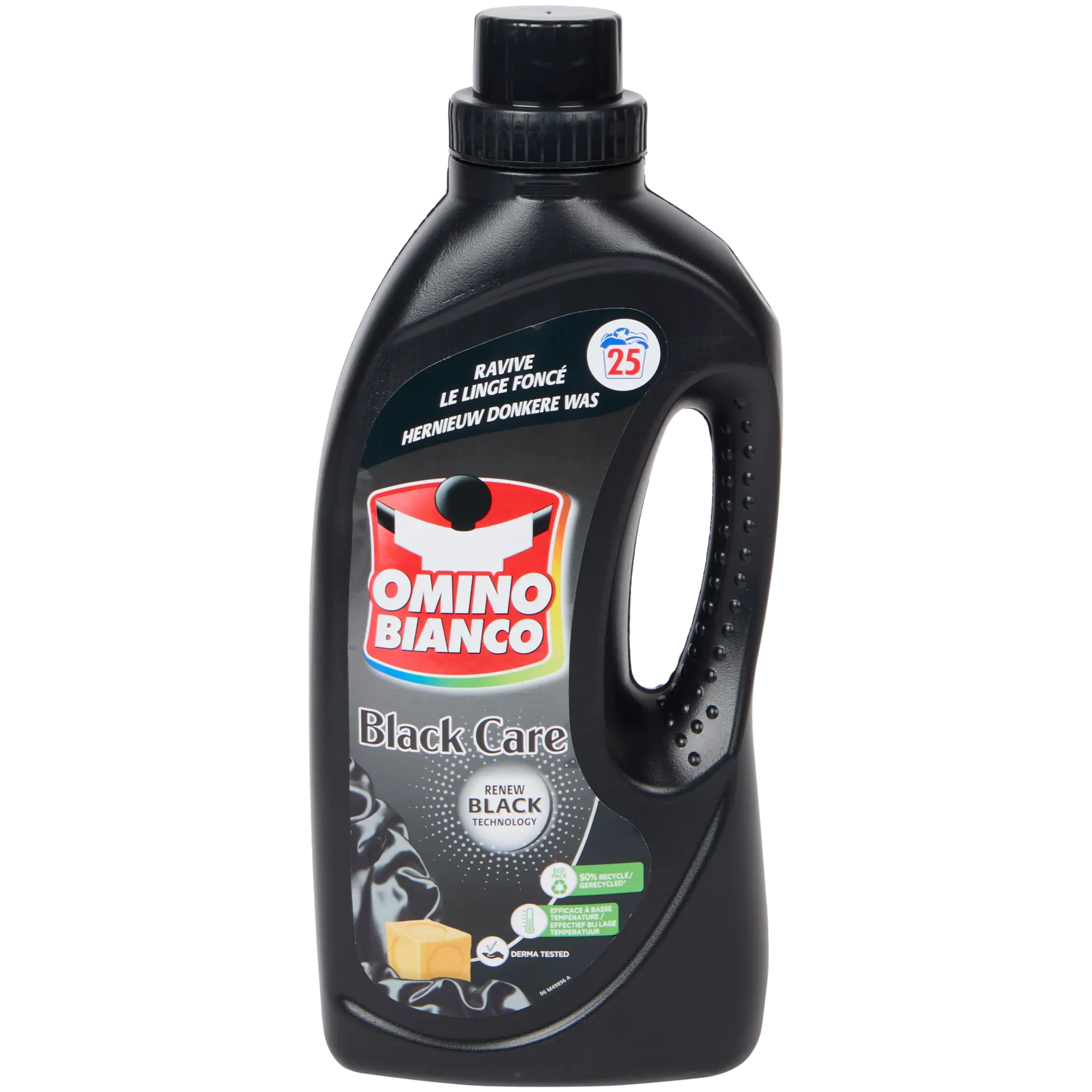 ShopyInk Wasmiddel Omino Bianco Black Care – 25 lavages